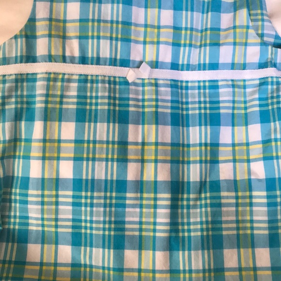 Lilly Pulitzer girls size 6 blue plaid dress - Picture 4 of 7